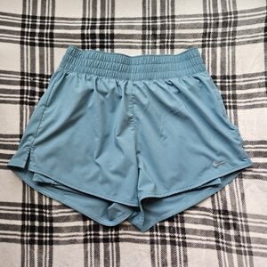 Nike Women's Light Blue Athletic Shorts